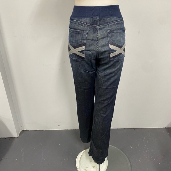 7 For All Mankind Maternity Jeans A Pea in the Pod - Picture 3 of 7